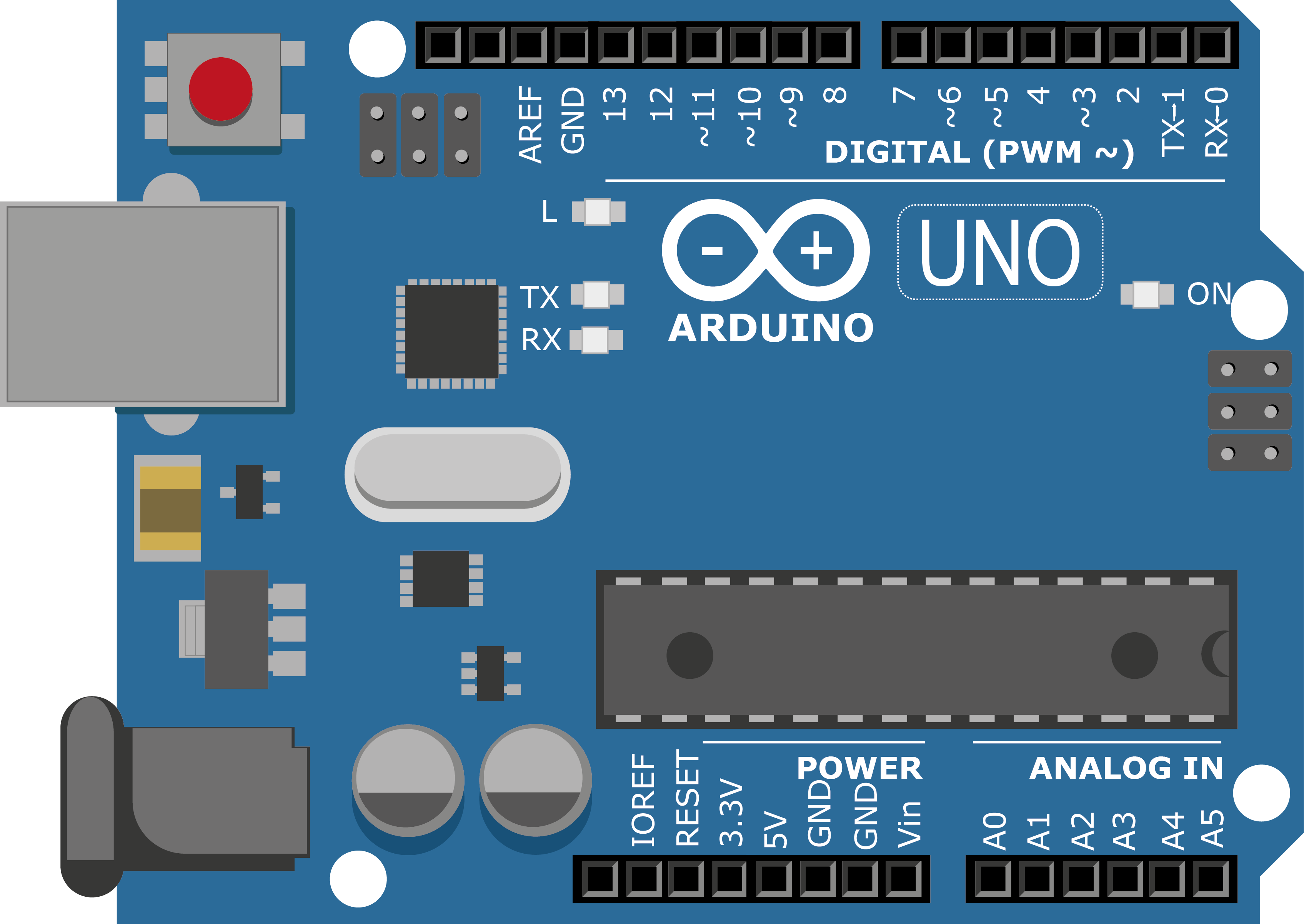 Arduino Uno microcontroller board